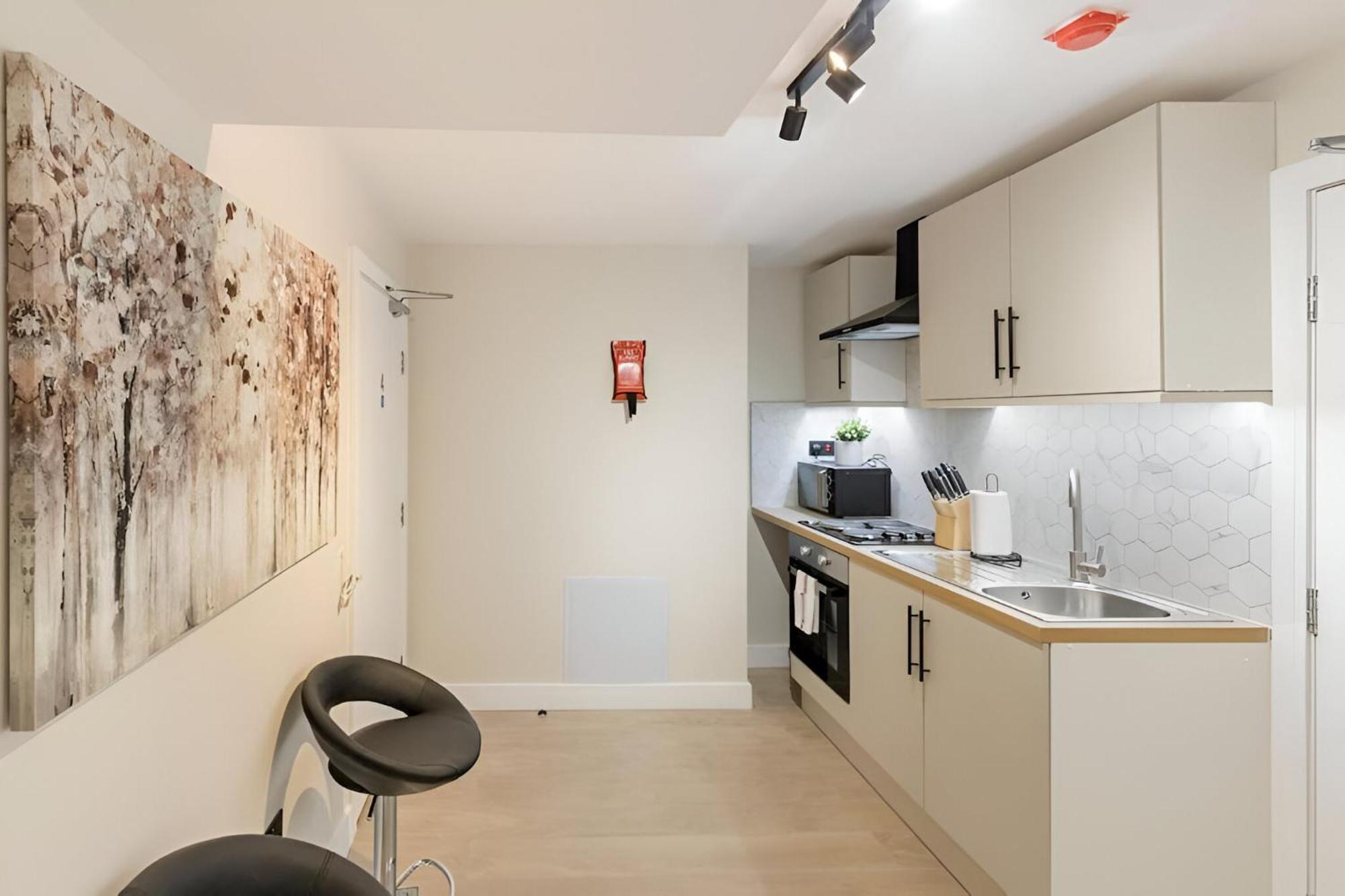 Apartment Urban Duo Escape: Trendy With Twin Beds