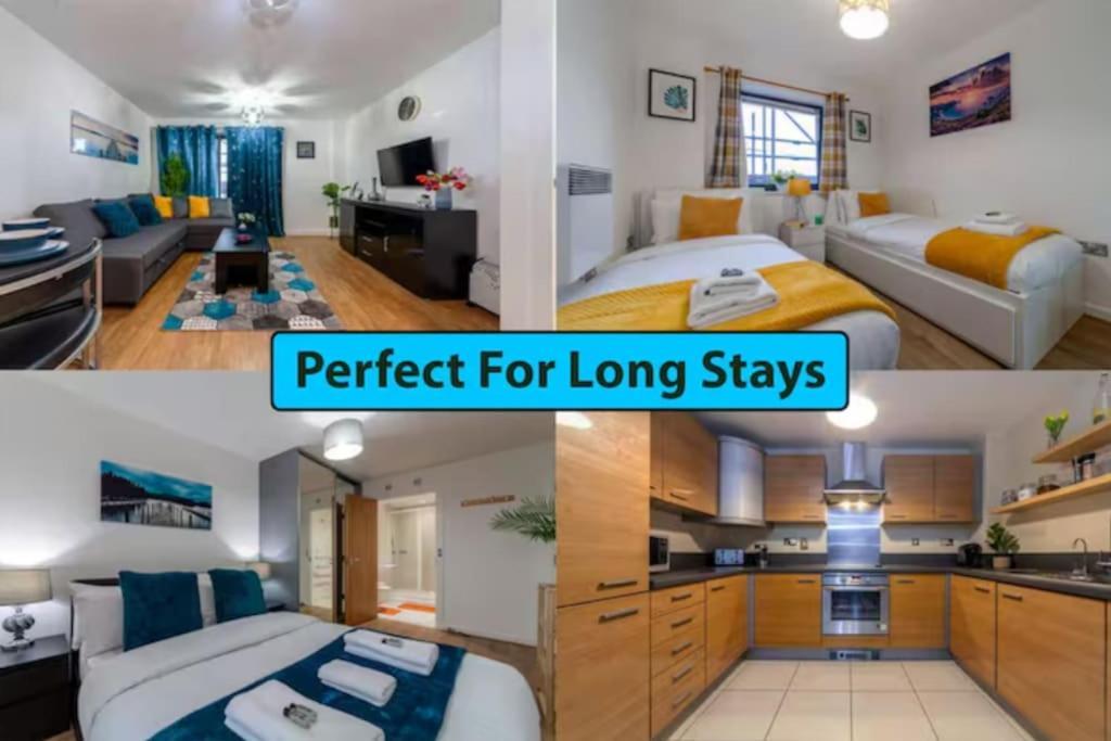 Modern 3 Beds 2 Bath Flat - Parking & Sleeps 6 London