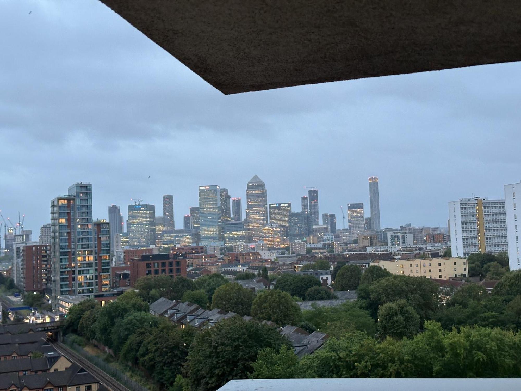 Skyline View At Priestman Point Campsite