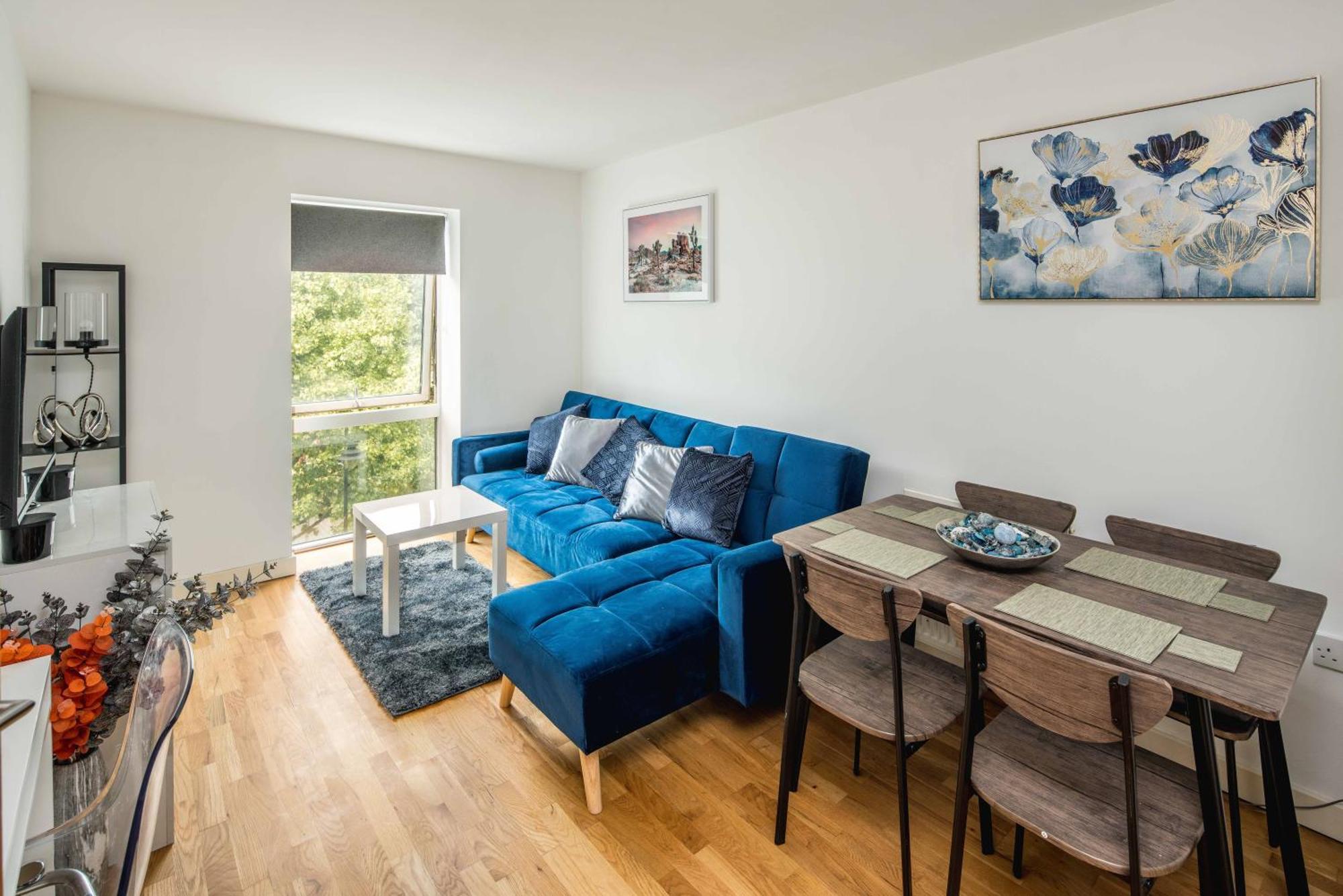 One Bedroom Near With Private Balcony Apartment
