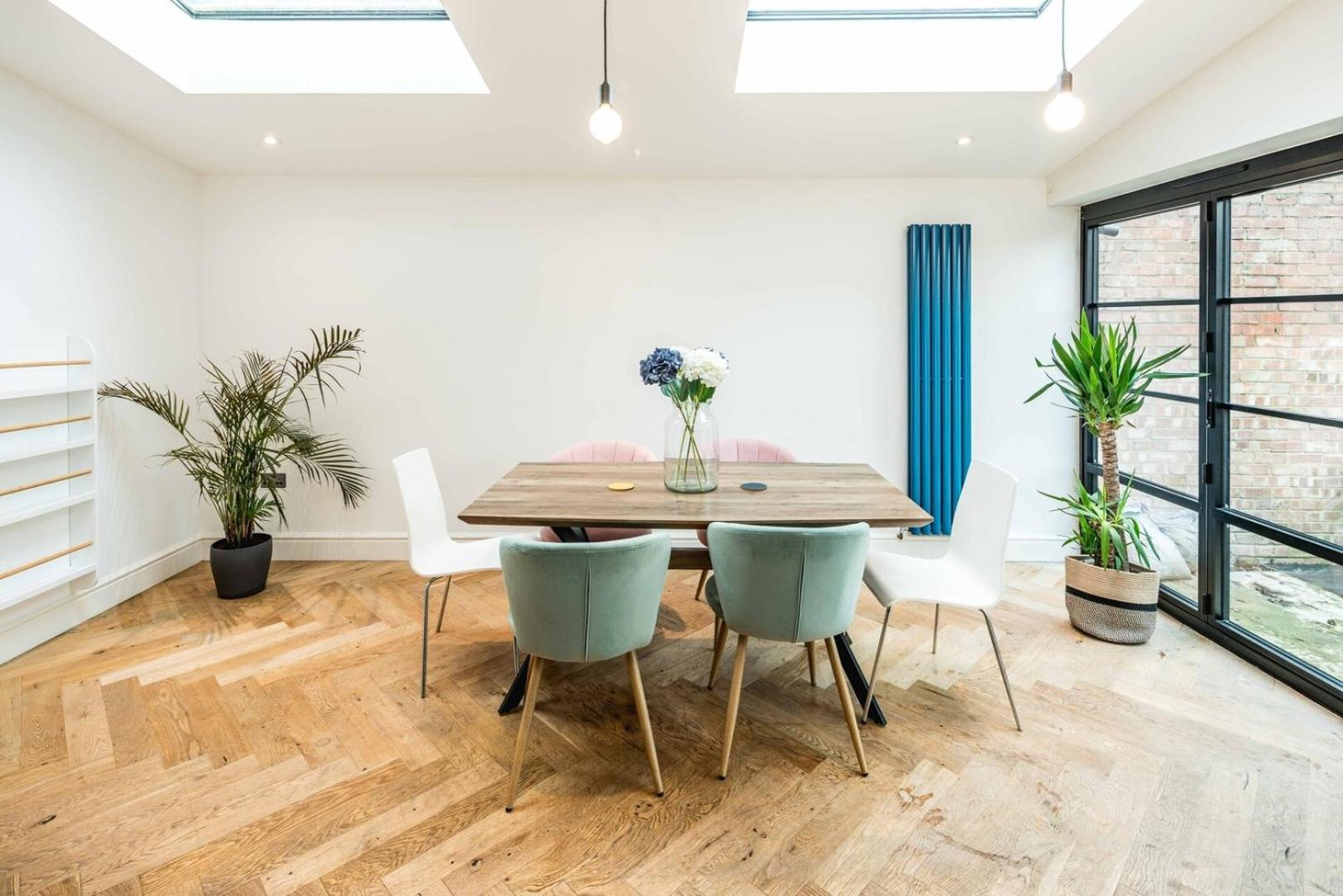 Stylish 3b Fulham Flat W/garden Near Thames & Tube London