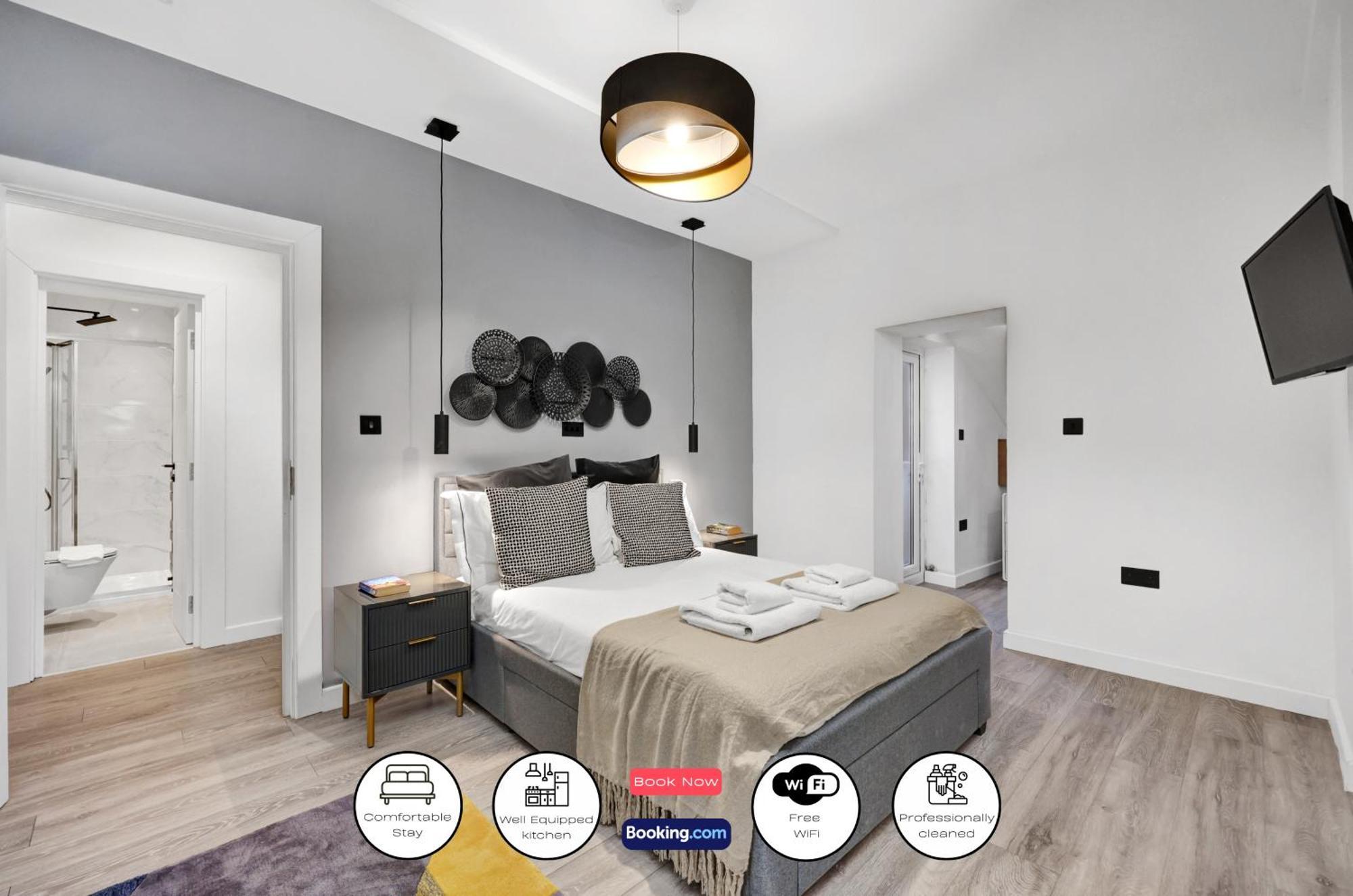 Hilldrop Short Term & Flexible Renting Islington With Free Wifi, Parking & Garden London