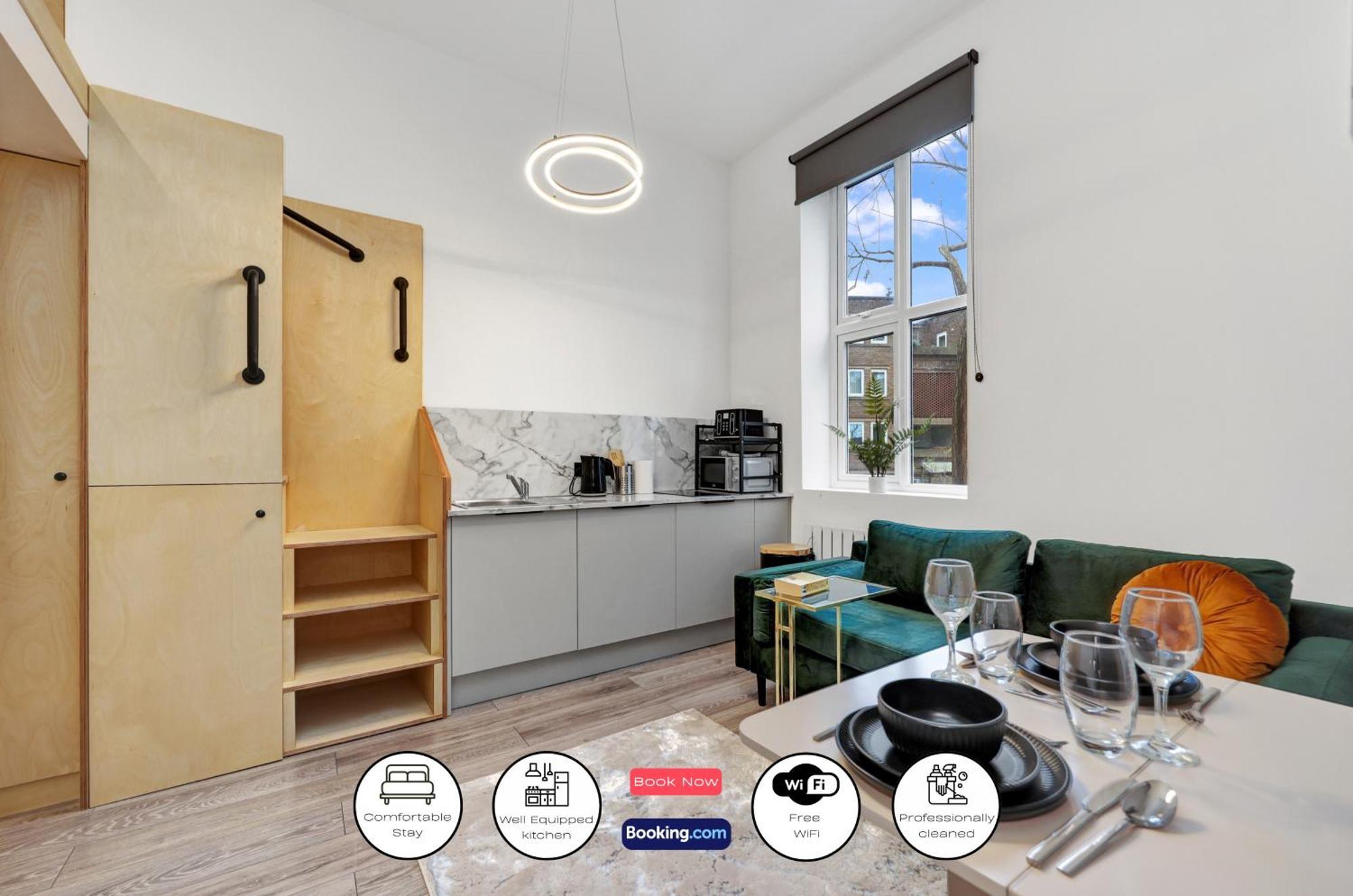 Hilldrop Short Term & Flexible Renting Islington With Free Wifi, Parking & Garden * London