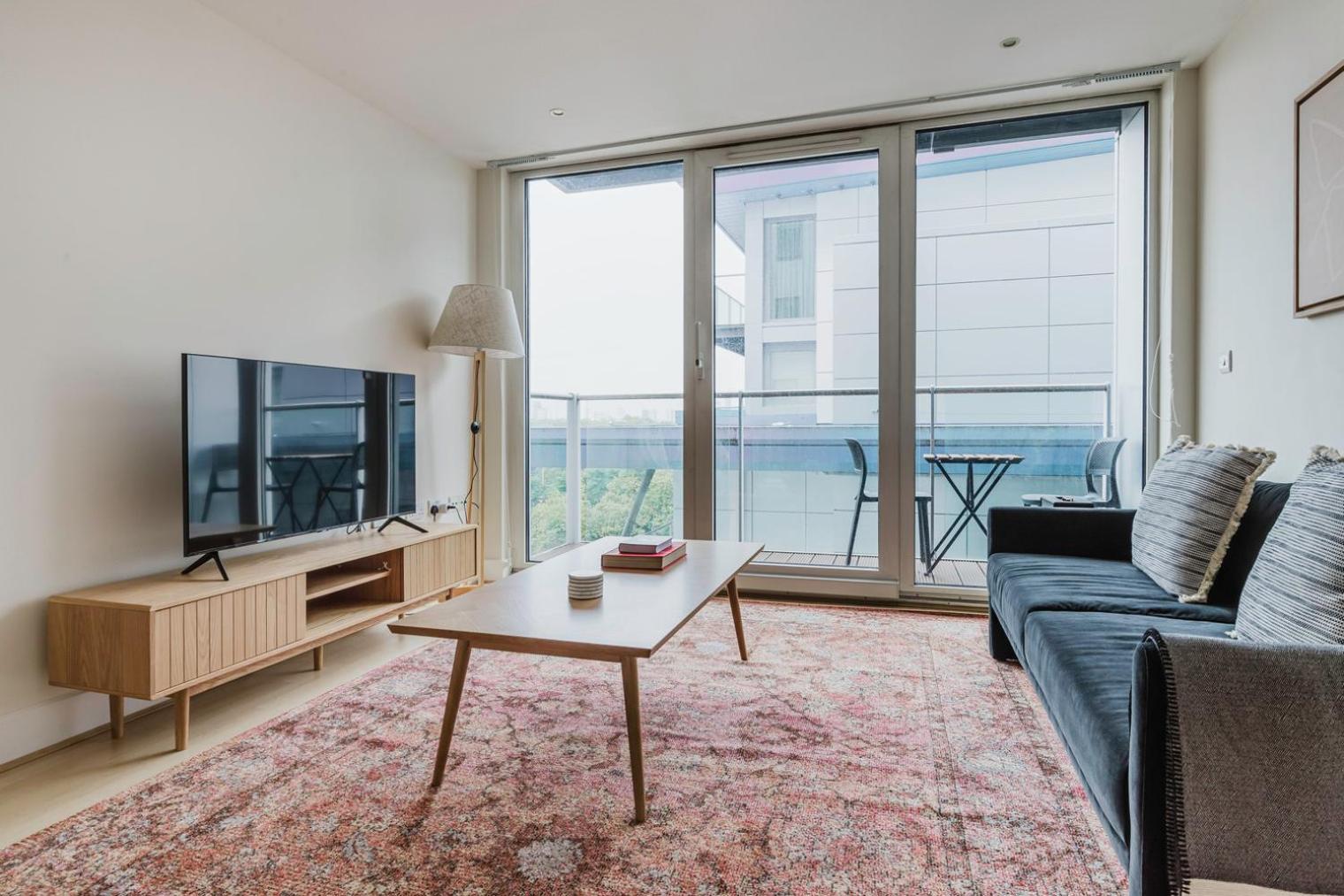 Blueground Nine Elms Doorman Furnished Lon-580 Apartment London