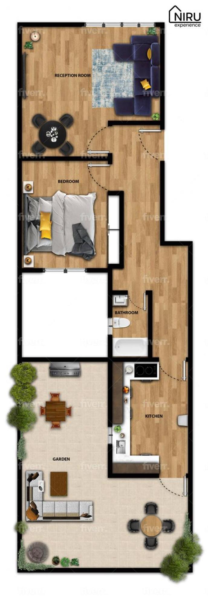 Apartment Niru Experience Huge Private Terrace *