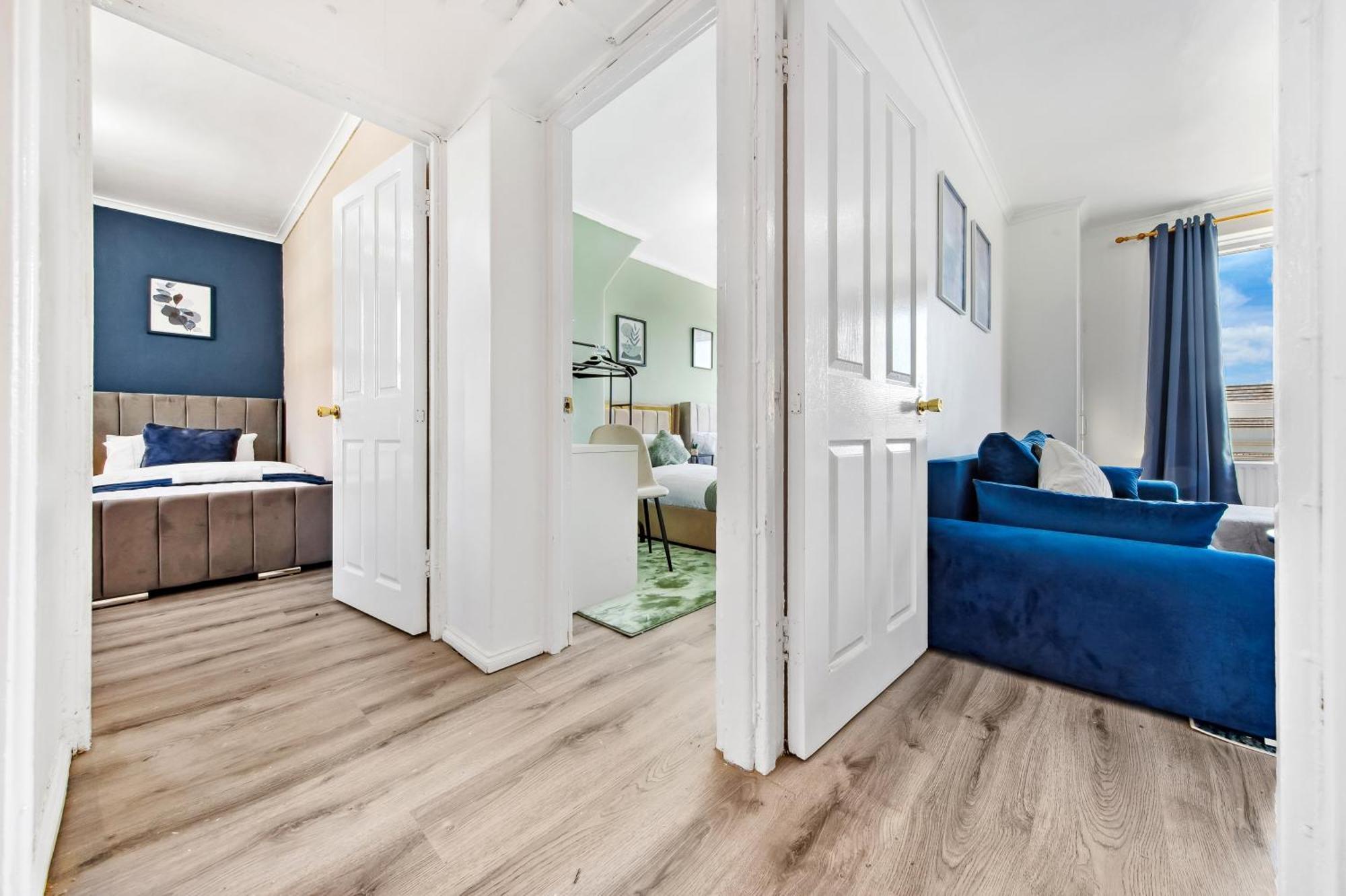 Apartment Modern 2 Bed Sleeps 7