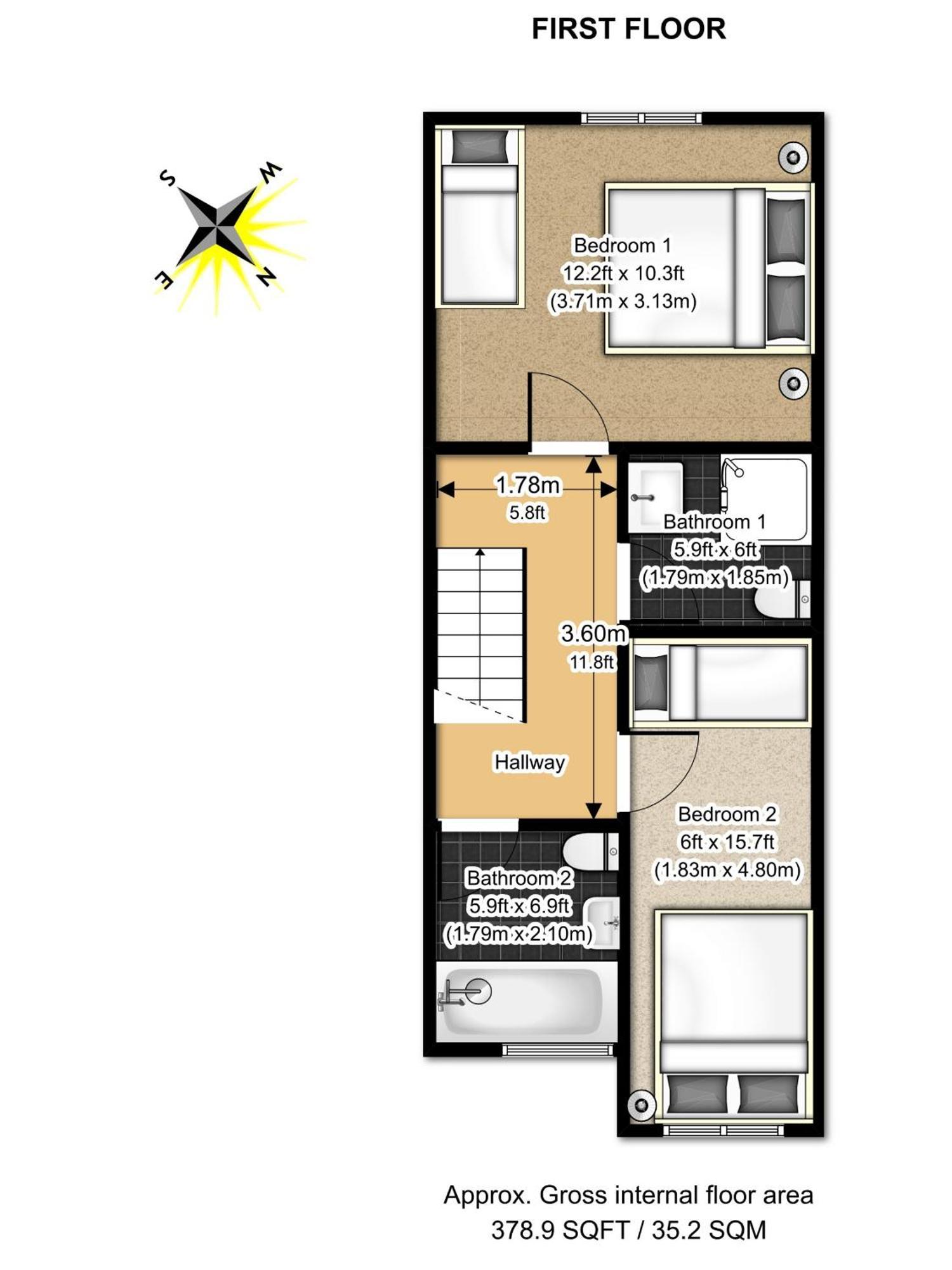 Second Nest Hampton Street Apartment *
