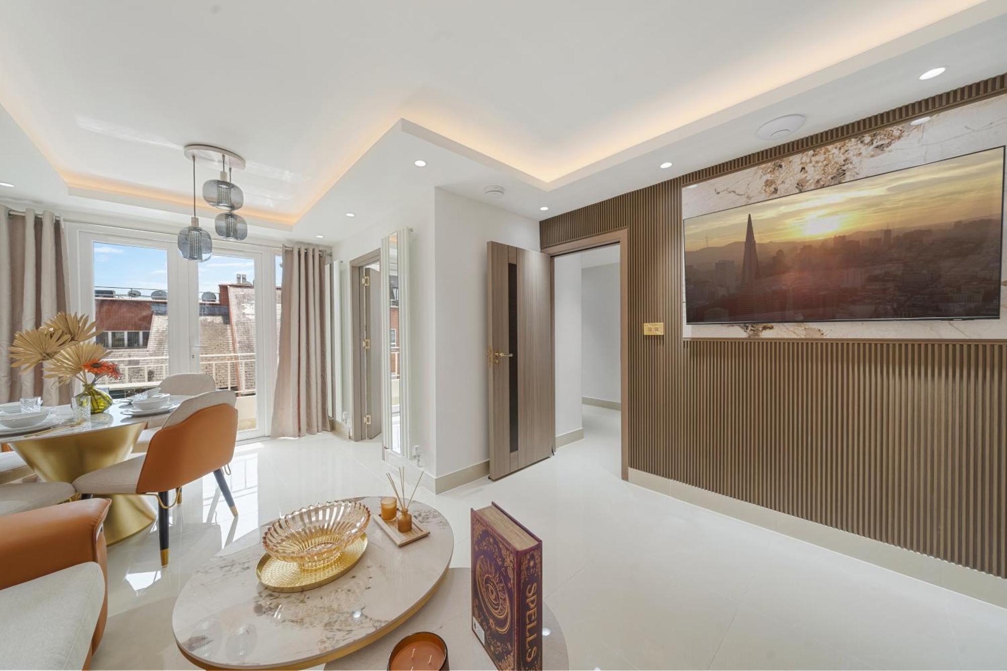 Apartment Exclusive 2-bedroom Retreat In Iconic Mayfair H8 *
