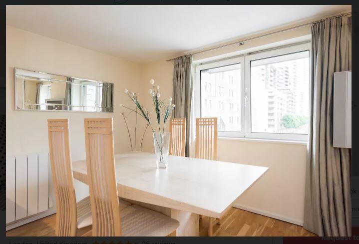 Canary Wharf Apartment *